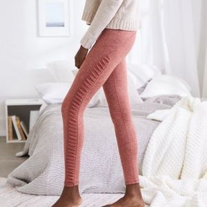 Aerie Play Mesh Pleat Legging Large